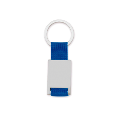 Chaveiro de Metal com Fivela de Nylon