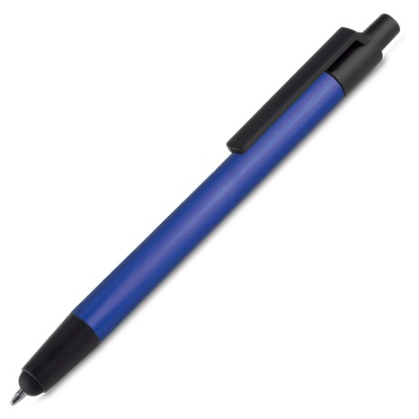 Caneta Executiva de Metal Colorida com Ponteira Touch Personalizada