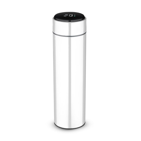 Garrafa Térmica de Inox 450 Ml com Display de Led