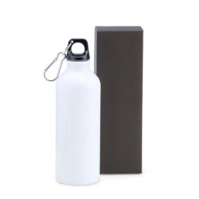 Squeeze em Alumínio Branco 500Ml Personalizado