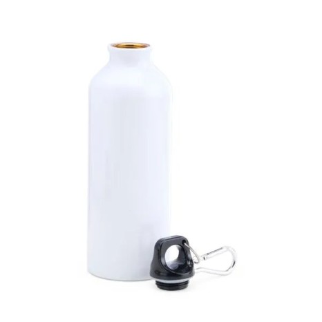 Squeeze em Alumínio Branco 500Ml Personalizado