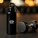 Squeeze em Alumínio Preto 500Ml Personalizado
