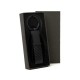 Chaveiro em Metal/Pu Preto Personalizado