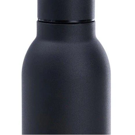 Garrafa em Inox Parede Dupla Preto 470 Ml Personalizado
