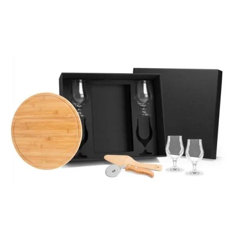 Kit Pizza e Cerveja 7 Pçs 35 cm Personalizado