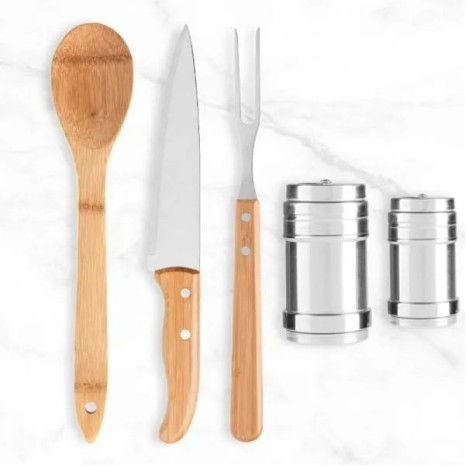 Kit para Cozinha e Tempero 6 Pçs Personalizado
