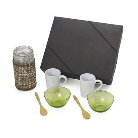 Kit para Café Da Manhã 7 Pçs Personalizado