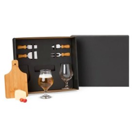 Conjunto para Queijo / Cerveja 7 Pçs Personalizado