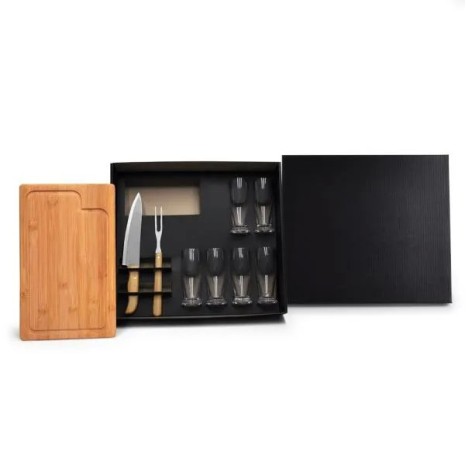 Kit Churrasco e Cerveja 9 Peças Personalizado