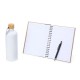 Kit Garrafa, Caderno e Caneta 3 Pçs Personalizado