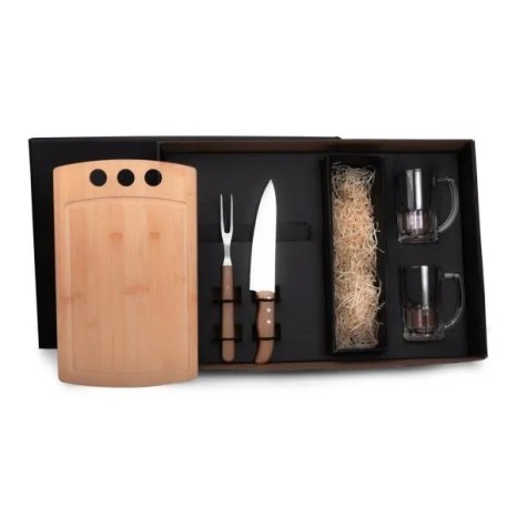 Kit Churrasco e Cerveja 5 Pçs Personalizado