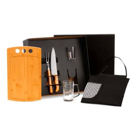 Kit para Churrasco e Cerveja 6 Pçs Personalizado