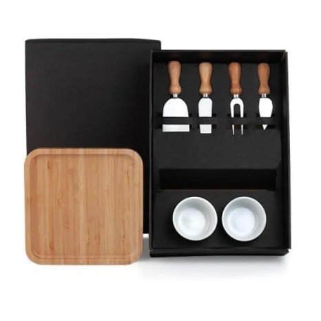 Kit para Petisco / Queijo 7 Pçs Personalizado