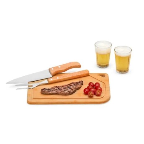 Kit para Churrasco e Cerveja 5 Pçs Personalizado