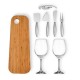 Kit para Petisco e Vinho 8 Pçs Personalizado