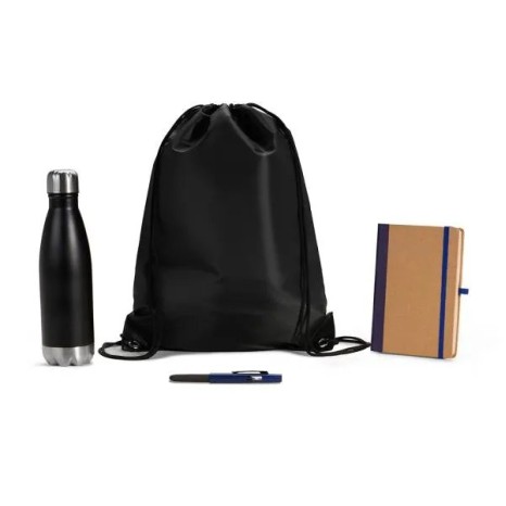 Kit Boas Vindas Azul 4 Pçs Personalizado