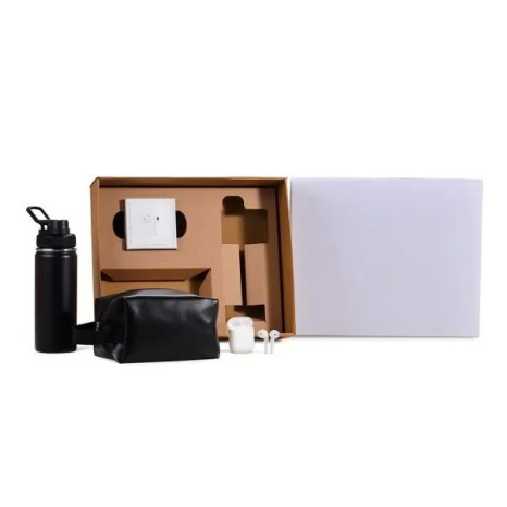 Kit Garrafa, Necessaire e Fone 3 Pçs Personalizado
