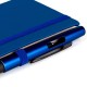 Caderneta Sem Pauta Azul 12,2X17 cm Personalizada