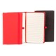 Caderneta com Pauta Vermelho 14X21 cm Personalizada