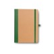 Caderneta Sem Pauta 12,2X17cm Bege/Verde Personalizada