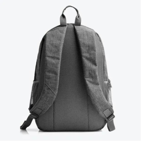 Mochila em Poliéster 300D Melange Cinza Personalizado