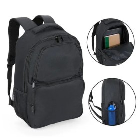 Mochila em Polyester 600D 28L Preta Personalizado
