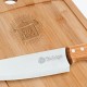 Conjunto para Cozinha em Bambu / Madeira / Inox Oregon 4 Pçs Personalizado