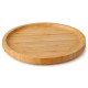 Petisqueira em Bambu Redonda 20X1,9cm Personalizado