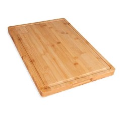 Tábua para Churrasco em Bambu Premium 49X35X3cm Personalizado