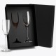 Jogo de Taças de Vidro para Champagne 190 Ml 2 Pçs Personalizado