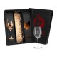 Jogo de Taças de Vidro para Vinho 490 Ml 2 Pçs Personalizado