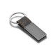 Chaveiro de Metal com Couro Personalizado com Nome