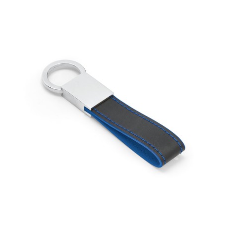 Chaveiro de Couro com Metal Personalizado com Nome