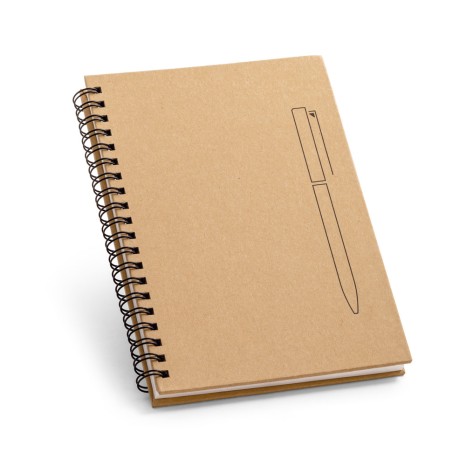 Caderno Capa Dura com Imã para Caneta Personalizado