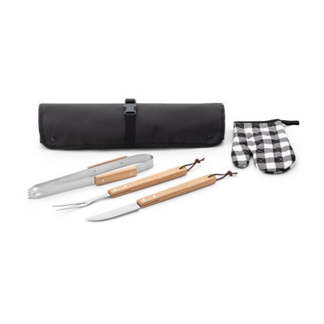 Kit Churrasco com Logo Personalizado