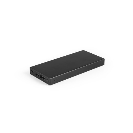 Bateria Portátil em Alumínio 100% Reciclado e Lítio 10.000Mah Personalizada