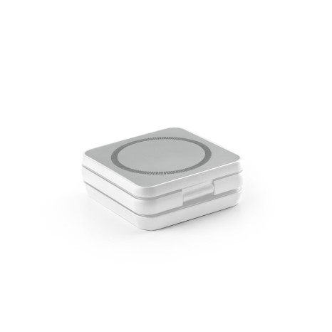 Carregador Magnético Por Indução (Wireless) Super-Rápido Dobrável em Abs 100% Reciclado Que Permite Carregar Três Dispositivos Simultaneamente Promocional