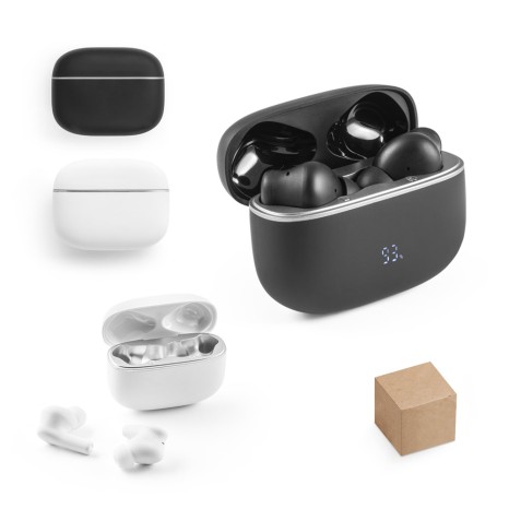 Fone de Ouvido Wireless em Abs Reciclado Personalizado