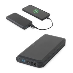Bateria Portátil em Abs 100% Reciclado 10.000Mah Personalizada