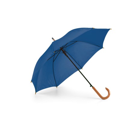 Guarda Chuva 100 cm Automático com Cabo de Madeira