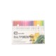 Kit Canetinhas Ponta Dupla 36 Cores para Brinde