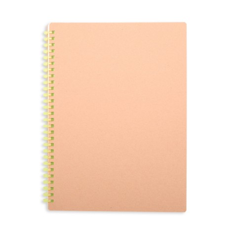 Caderno Kraft com Logotipo