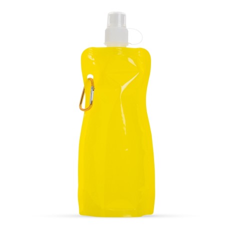 Squeeze Dobrável 450Ml Mosquetão para Brinde
