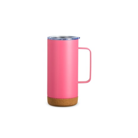 Caneca Térmica com Cortiça de 500Ml para Empresas