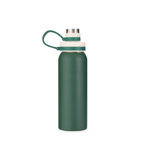 Garrafa de Inox com Alça de Silicone 800Ml com Logotipo